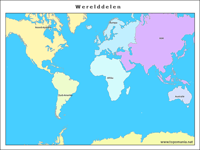 werelddelen
