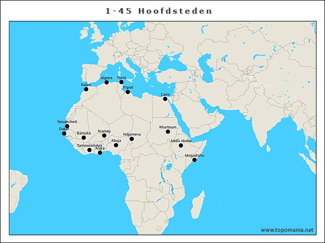 1-45-hoofdsteden