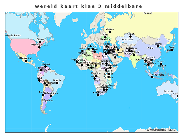 wereld-kaart
