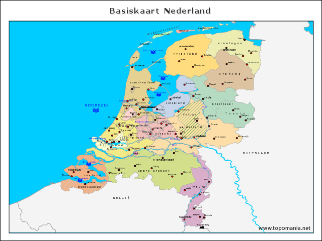 basiskaart-nederland