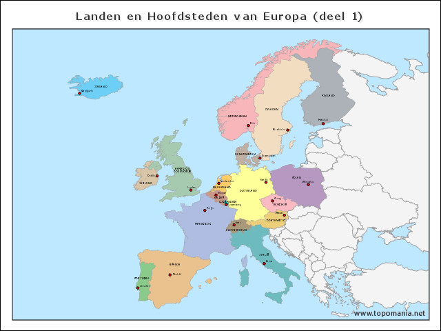 landen-en-hoofdsteden-van-europa-(deel-1)