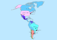 verlies Het formulier stijfheid Topografie Noord-Midden-Zuid Amerika | www.topomania.net