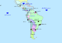 auteur Opgewonden zijn Allergie Topografie Midden- en Zuid-Amerika | www.topomania.net