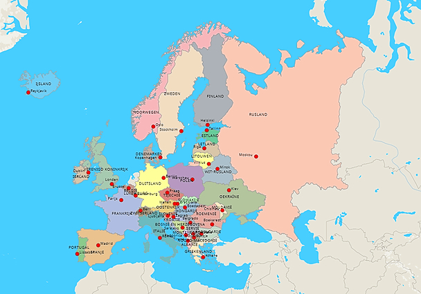 Topomania Europa Landen En Hoofdsteden