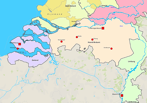 Topografie Groep 6 Zandberg Zuid Nederland 2021-2022 | www.topomania.net